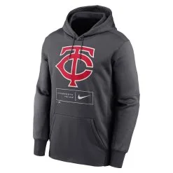 Nike Men's Anthracite Minnesota Twins Season Pattern Pullover Hoodie -Minnesota Twins Shop DSCO1140799443 4096 ALT2