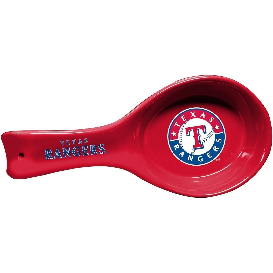 The Memory Company Texas Rangers Ceramic Spoon Rest 1 The Memory Company Texas Rangers Ceramic Spoon Rest