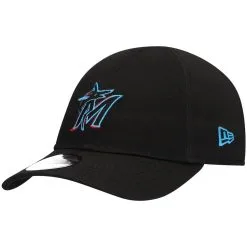 New Era Toddler Black Miami Marlins My First 9TWENTY Flex Hat