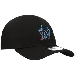 New Era Toddler Black Miami Marlins My First 9TWENTY Flex Hat -Minnesota Twins Shop DSCO1140883649 1007 ALT3