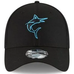 New Era Men's Black Miami Marlins 2023 Batting Practice 39THIRTY Flex Hat -Minnesota Twins Shop DSCO1140896129 1007 ALT2