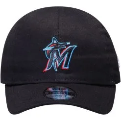 New Era Toddler Black Miami Marlins My First 9TWENTY Adjustable Hat -Minnesota Twins Shop DSCO1141402469 1007 ALT2