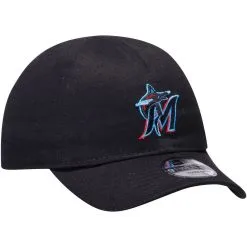 New Era Toddler Black Miami Marlins My First 9TWENTY Adjustable Hat -Minnesota Twins Shop DSCO1141402469 1007 ALT3