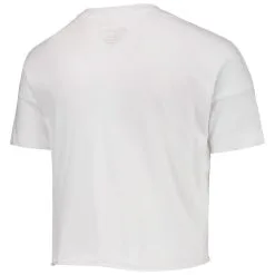 New Era Girls Youth White Minnesota Twins Flip Sequin Heart Crop Top -Minnesota Twins Shop DSCO1141432253 3550 ALT3