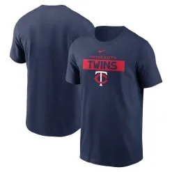 Nike Men's Navy Minnesota Twins Team T-Shirt