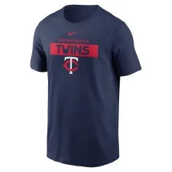 Nike Men's Navy Minnesota Twins Team T-Shirt -Minnesota Twins Shop DSCO1142230088 1320 ALT2