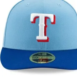 New Era Men's Light Blue/Royal Texas Rangers 2020 Alternate 2 Authentic Collection On Field Low 59FIFTY Fitted Hat -Minnesota Twins Shop DSCO1142288280 1191 ALT2