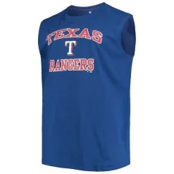 Profile Men's Royal Texas Rangers Big & Tall Jersey Muscle Tank Top -Minnesota Twins Shop DSCO1142290021 1350 ALT2