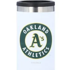 The Memory Company Oakland Athletics Team Logo 12oz. Slim Can Holder