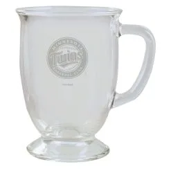 The Memory Company Minnesota Twins 16oz. Etched Cafe Mug