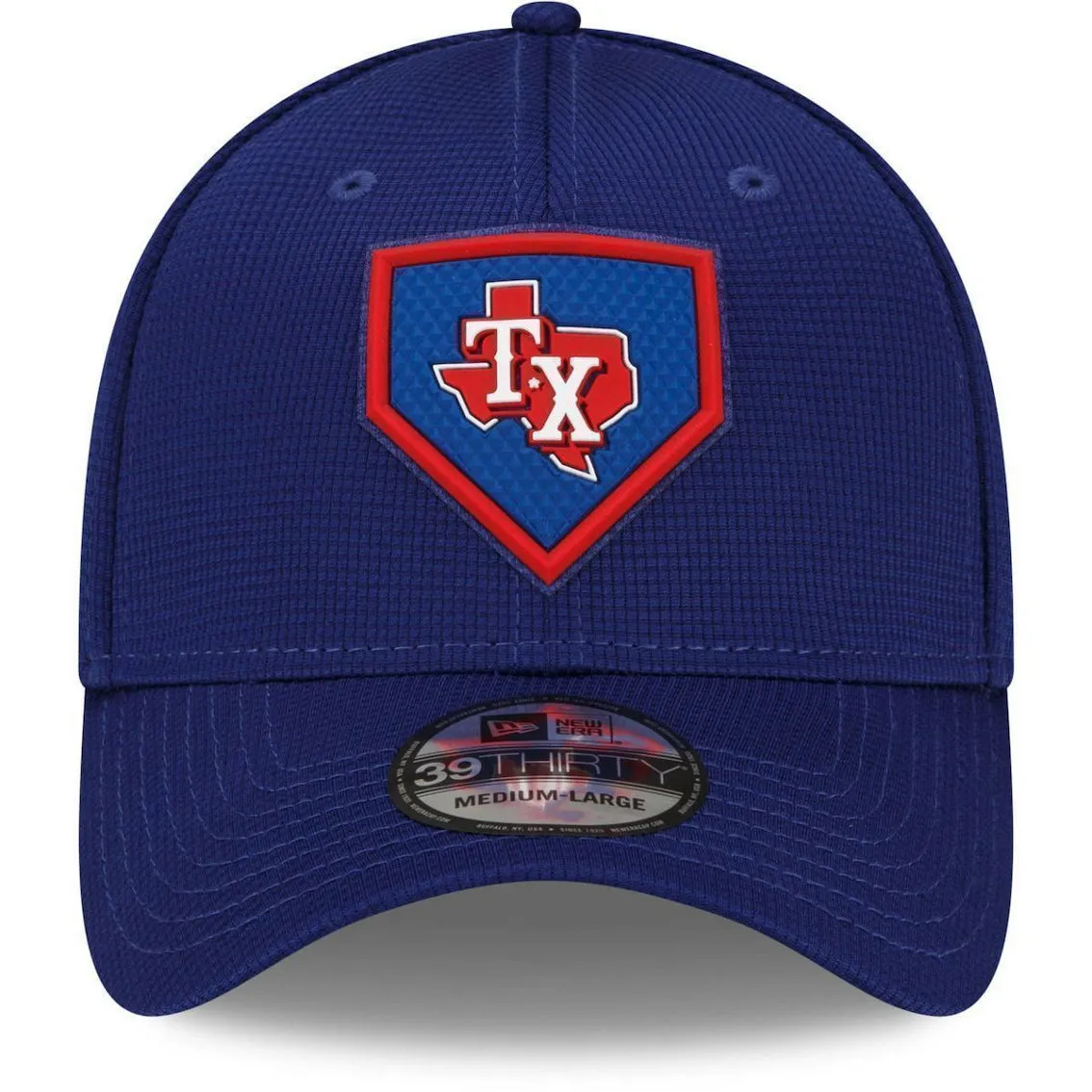 New Era Men's Royal Texas Rangers 2022 Clubhouse 39THIRTY Flex Hat 3 New Era Men's Royal Texas Rangers 2022 Clubhouse 39THIRTY Flex Hat - Image 3