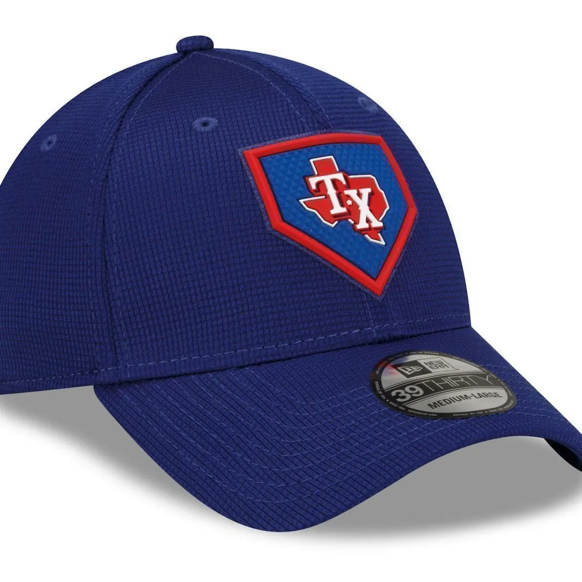 New Era Men's Royal Texas Rangers 2022 Clubhouse 39THIRTY Flex Hat 4 New Era Men's Royal Texas Rangers 2022 Clubhouse 39THIRTY Flex Hat - Image 4
