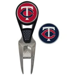 WinCraft Minnesota Twins CVX Repair Tool & Ball Markers Set