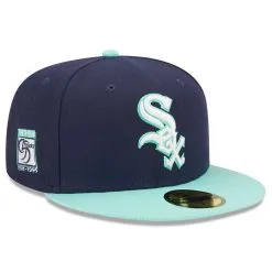 New Era Men's Navy Chicago White Sox 95th Anniversary Team UV 59FIFTY Fitted Hat