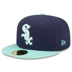 New Era Men's Navy Chicago White Sox 95th Anniversary Team UV 59FIFTY Fitted Hat -Minnesota Twins Shop DSCO1144829707 GZKZ ALT3