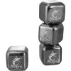 The Memory Company Miami Marlins Stainless Steel Ice Cubes 6-Piece Set