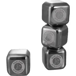 The Memory Company Oakland Athletics Stainless Steel Ice Cubes 6-Piece Set