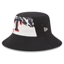 New Era Men's Navy Texas Rangers 2022 4th Of July Bucket Hat