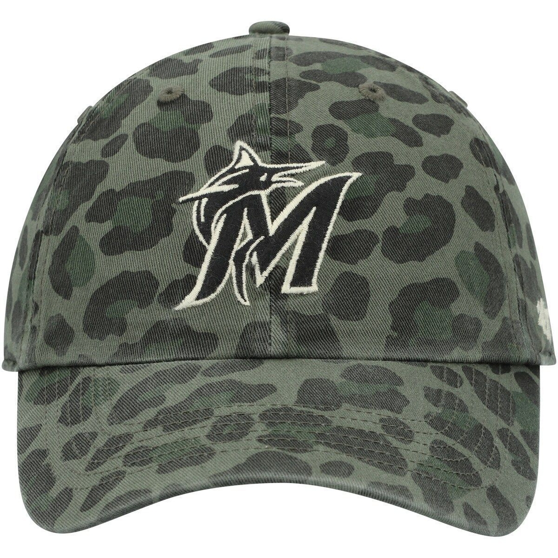 '47 Women's Green Miami Marlins Bagheera Clean Up Adjustable Hat 3 '47 Women's Green Miami Marlins Bagheera Clean Up Adjustable Hat - Image 3