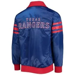 Starter Men's Royal Texas Rangers The Captain II Full-Zip Varsity Jacket -Minnesota Twins Shop DSCO1146364180 1350 ALT3