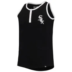 Girls Youth New Era Black Chicago White Sox Henley Tank Top -Minnesota Twins Shop DSCO1146364406 1007 ALT2