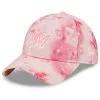 New Era Girls Youth Pink Miami Marlins 2022 Mother's Day 9TWENTY Adjustable Hat