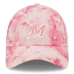 New Era Girls Youth Pink Miami Marlins 2022 Mother's Day 9TWENTY Adjustable Hat -Minnesota Twins Shop DSCO1146830497 2518 ALT2