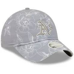 New Era Women's Gray Oakland Athletics Botanic 9TWENTY Adjustable Hat 7 New Era Women's Gray Oakland Athletics Botanic 9TWENTY Adjustable Hat -Minnesota Twins Shop DSCO1146831401 1927 ALT3