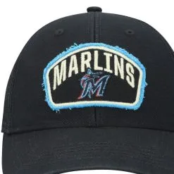 '47 Men's Black Miami Marlins Cledus MVP Trucker Snapback Hat -Minnesota Twins Shop DSCO1146831521 1007 ALT2