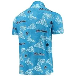 Reyn Spooner Men's Blue Miami Marlins Performance Polo -Minnesota Twins Shop DSCO1146832330 1191 ALT3