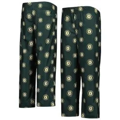 Outerstuff Youth Green Oakland Athletics Team Color Logo Pants