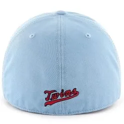 '47 Men's Light Blue Minnesota Twins Cooperstown Collection Franchise Logo Fitted Hat -Minnesota Twins Shop DSCO1147216460 1191 ALT2