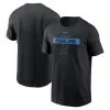 Nike Men's Black Miami Marlins Team T-Shirt