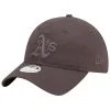 New Era Women's Graphite Oakland Athletics Core Classic Cloud Tonal 9TWENTY Adjustable Hat