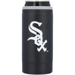 Logo Brands Chicago White Sox 12oz. Flipside Powdercoat Slim Can Cooler