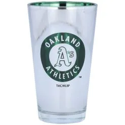 The Memory Company Oakland Athletics 16oz. Electroplated Pint Glass -Minnesota Twins Shop DSCO1148309440 0000 ALT1