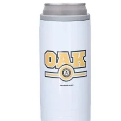 Logo Brands Oakland Athletics 12oz. Letterman Slim Can Cooler
