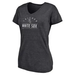 Fanatics Branded Women's Heather Charcoal Chicago White Sox League Leader V-Neck T-Shirt -Minnesota Twins Shop DSCO1148311484 VNFK ALT2