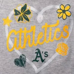 Outerstuff Girls Newborn & Infant Green/Gold/Heathered Gray Oakland Athletics 3-Pack Batter Up Bodysuit Set -Minnesota Twins Shop DSCO1148324022 2041 ALT2