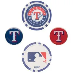 Team Effort Texas Rangers Ball Marker Set