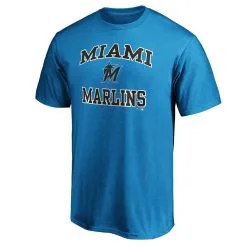 Fanatics Branded Men's Blue Miami Marlins Heart & Soul T-Shirt -Minnesota Twins Shop DSCO1151350679 1191 ALT2