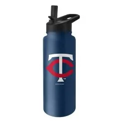 Logo Brands Minnesota Twins 34oz. Quencher Bottle