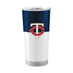 Logo Brands Minnesota Twins 20oz. Colorblock Stainless Tumbler