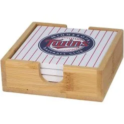 The Memory Company Minnesota Twins Team Uniform Coaster Set