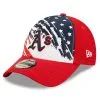 New Era Men's Red Oakland Athletics 2022 4th Of July 9FORTY Snapback Adjustable Hat
