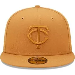 New Era Men's Brown Minnesota Twins Bronze Color Pack 59FIFTY Fitted Hat -Minnesota Twins Shop DSCO1152433663 1453 ALT2