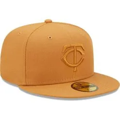 New Era Men's Brown Minnesota Twins Bronze Color Pack 59FIFTY Fitted Hat -Minnesota Twins Shop DSCO1152433663 1453 ALT3