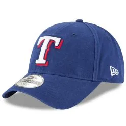 New Era Men's Royal Texas Rangers Core Fit 49FORTY Fitted Hat