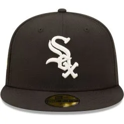 New Era Men's Black Chicago White Sox 2005 World Series S Citrus Pop UV 59FIFTY Fitted Hat -Minnesota Twins Shop DSCO1153011253 1007 ALT2