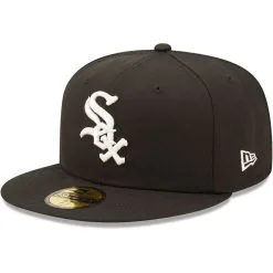 New Era Men's Black Chicago White Sox 2005 World Series S Citrus Pop UV 59FIFTY Fitted Hat -Minnesota Twins Shop DSCO1153011253 1007 ALT3